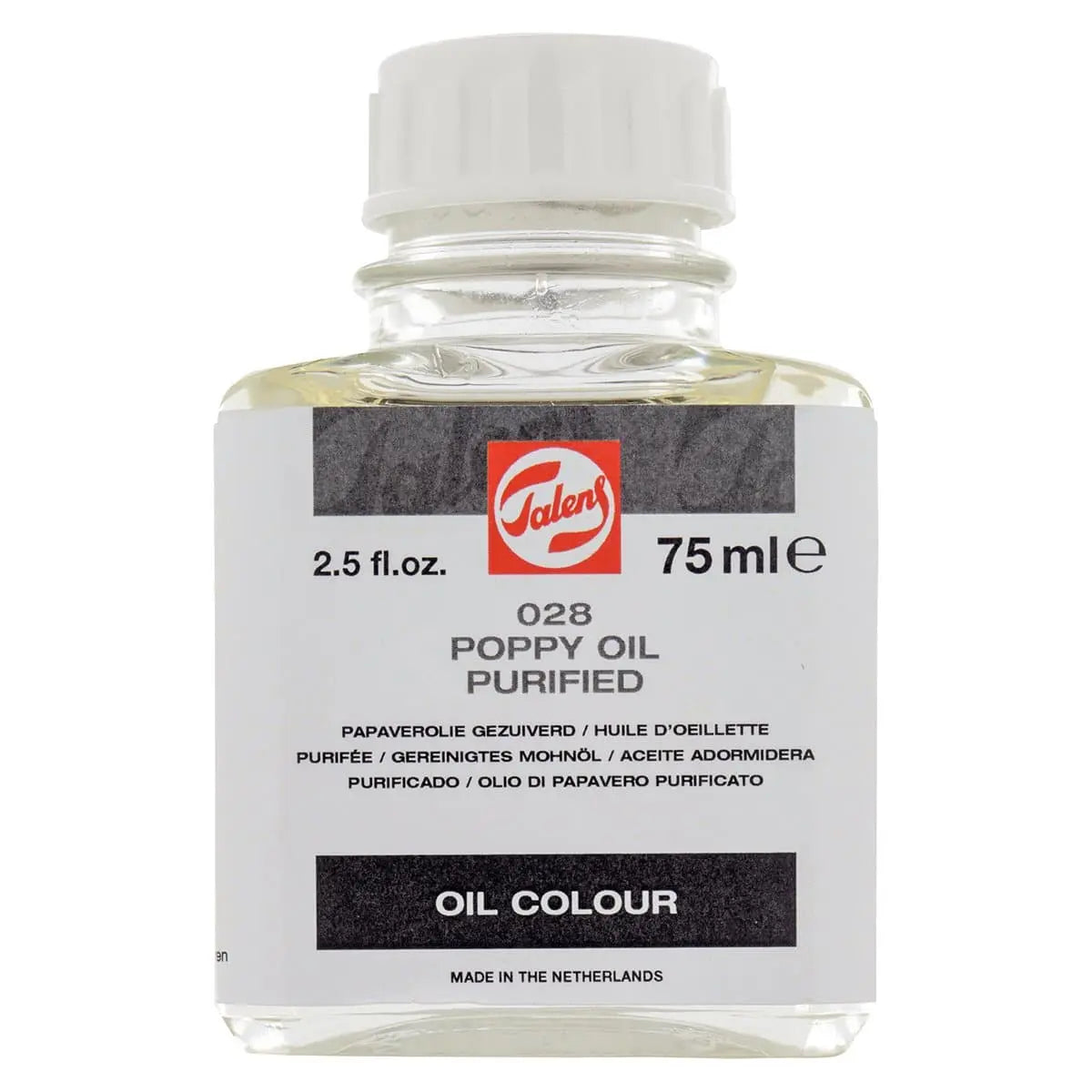 Talens - Aceite de adormidera n¬∞028 - URREA - vista lateral