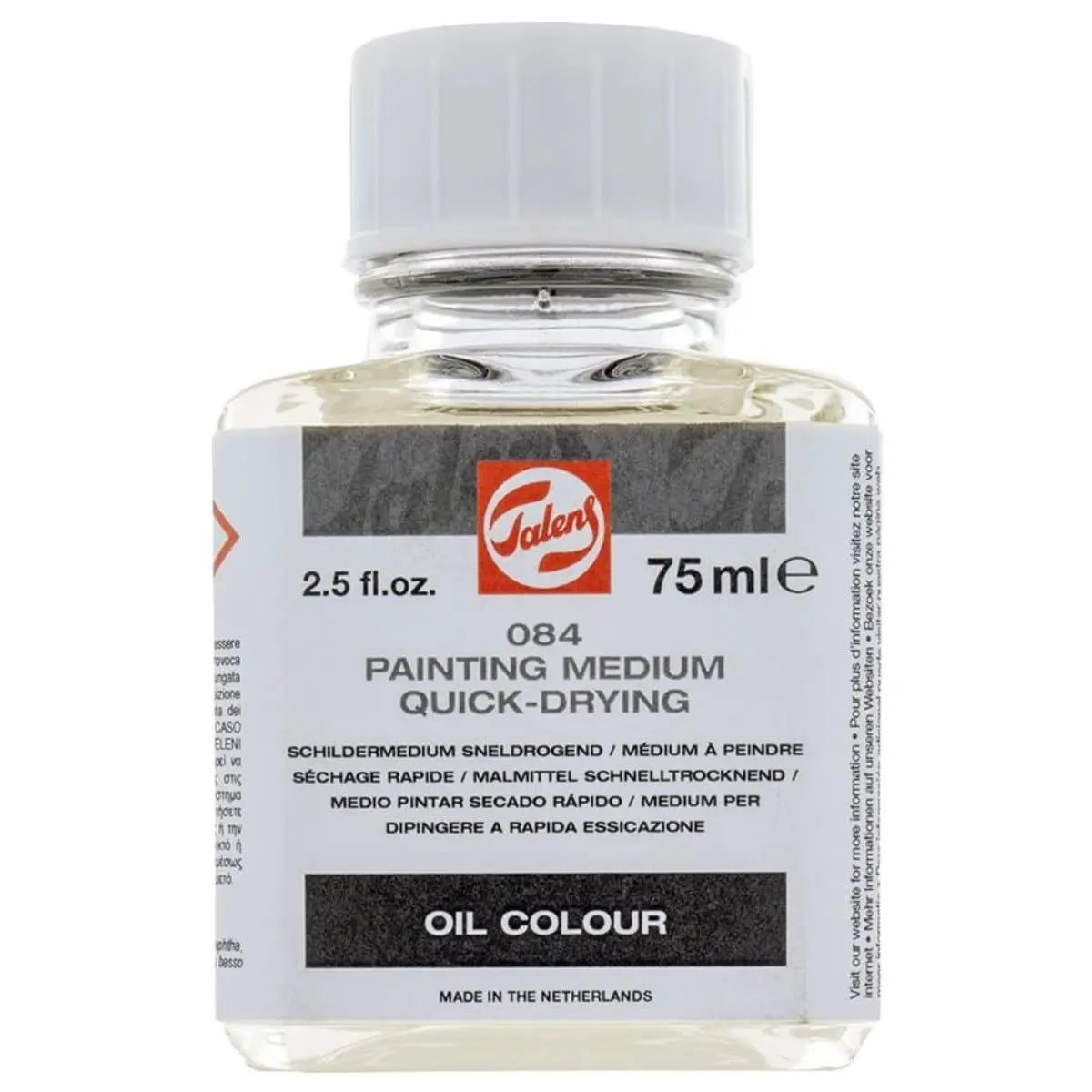 Talens - Medio para pintar secado rápido n¬∞084 - Royal Talens - vista lateral