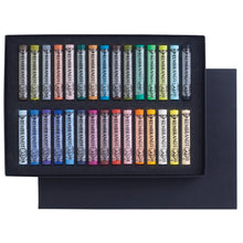 Rembrandt - Set básico paisaje pasteles enteros 30 colores - 300c30l Rembrandt - Set básico paisaje pasteles enteros 30 colores - 300c30l - Royal Talens - vista lateral