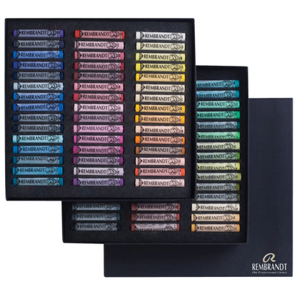 Set profesional retrato pasteles enteros con 90 colores - Rodin - vista lateral