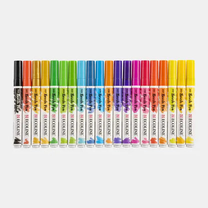 ECOLINE Brushpen set con 20 rotuladores Ecoline Brushpen set con 20 rotuladores - Ecoline - detalle