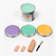 PANPASTEL - SET CON 3 PIEZAS DE PANPASTEL SELECCIÓN APERLADOS+ACCESORIOS #30034 - Panpastel