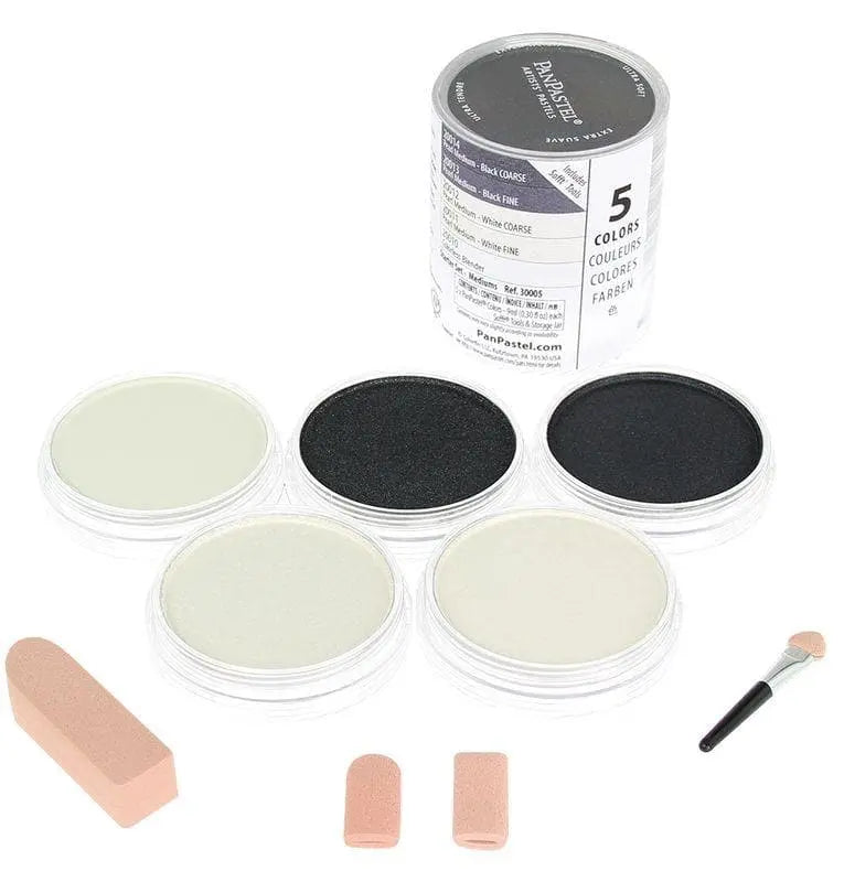 PANPASTEL - Set medios con 5 colores Panpastel - Set medios con 5 colores - Panpastel
