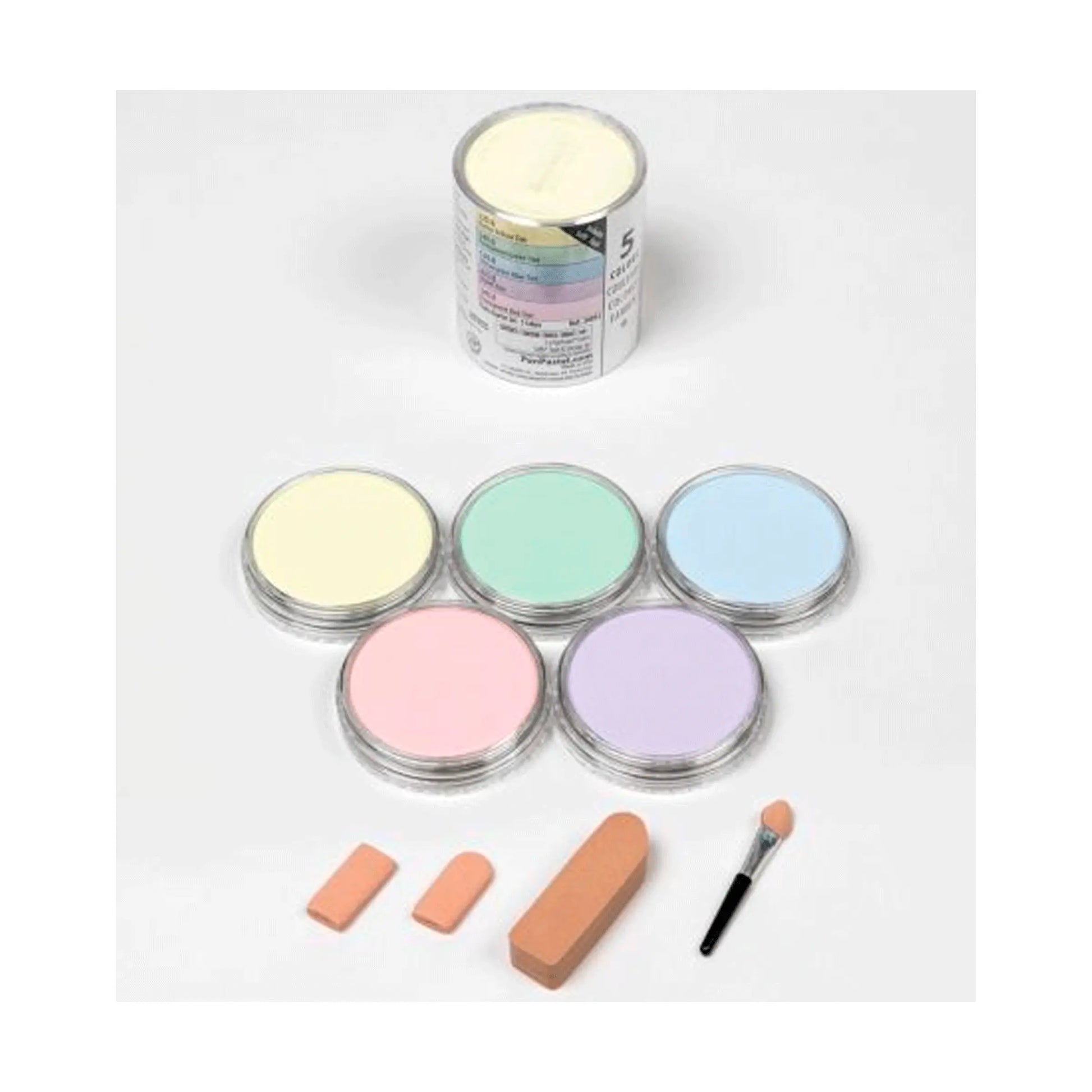 PANPASTEL - Set iniciación claros con 5 colores - panpastel