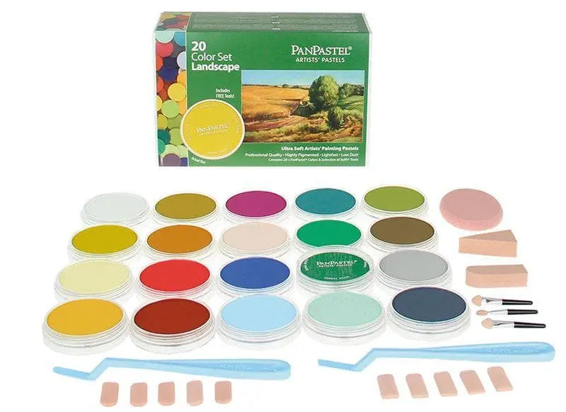 PANPASTEL - Set Paisaje Con 20 Colores # 30202 - Panpastel