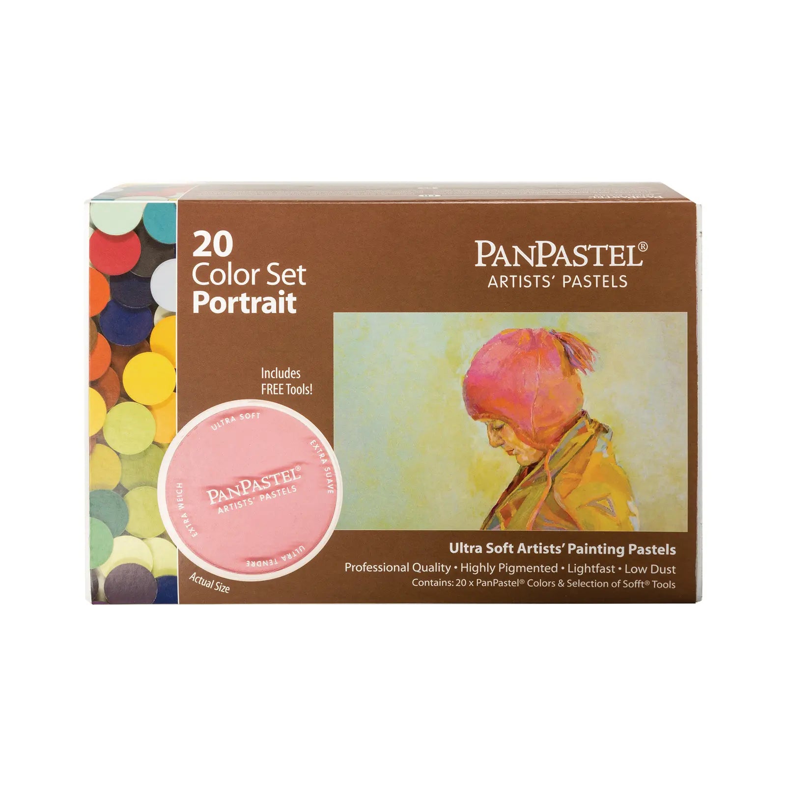 PANPASTEL - Set retrato con 20 colores #30203 - Panpastel