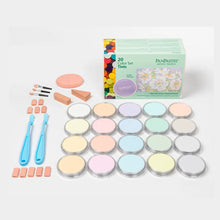PANPASTEL - SET CON 20 PIEZAS DE PANPASTEL TONOS CLAROS+ACCESORIOS #30204 - Panpastel