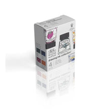 W&N - Set con 4 tintas de colores básicos - colección de regalo Winsor & newton - Set con 4 tintas de colores básicos - colección de regalo - winsor & newton