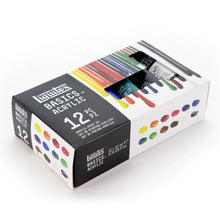 Set de acrílicos basics con 12 tubos de 22 ml cada uno - Rodin