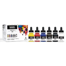 Set esencial tinta acrílica 6 colores 30 ml Rodin
