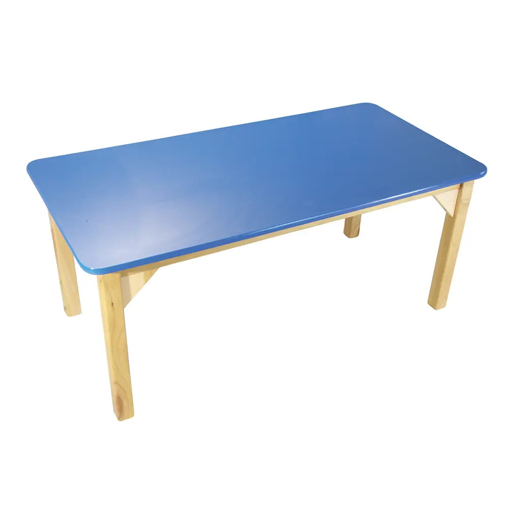 MESA RECTANGULAR AZUL - Diako