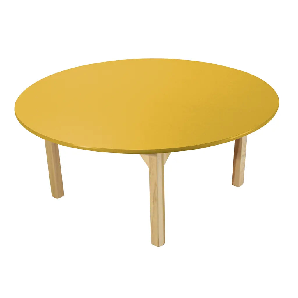 MESA REDONDA AMARILLO - Diako