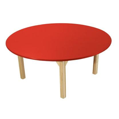 MESA REDONDA ROJO - Diako