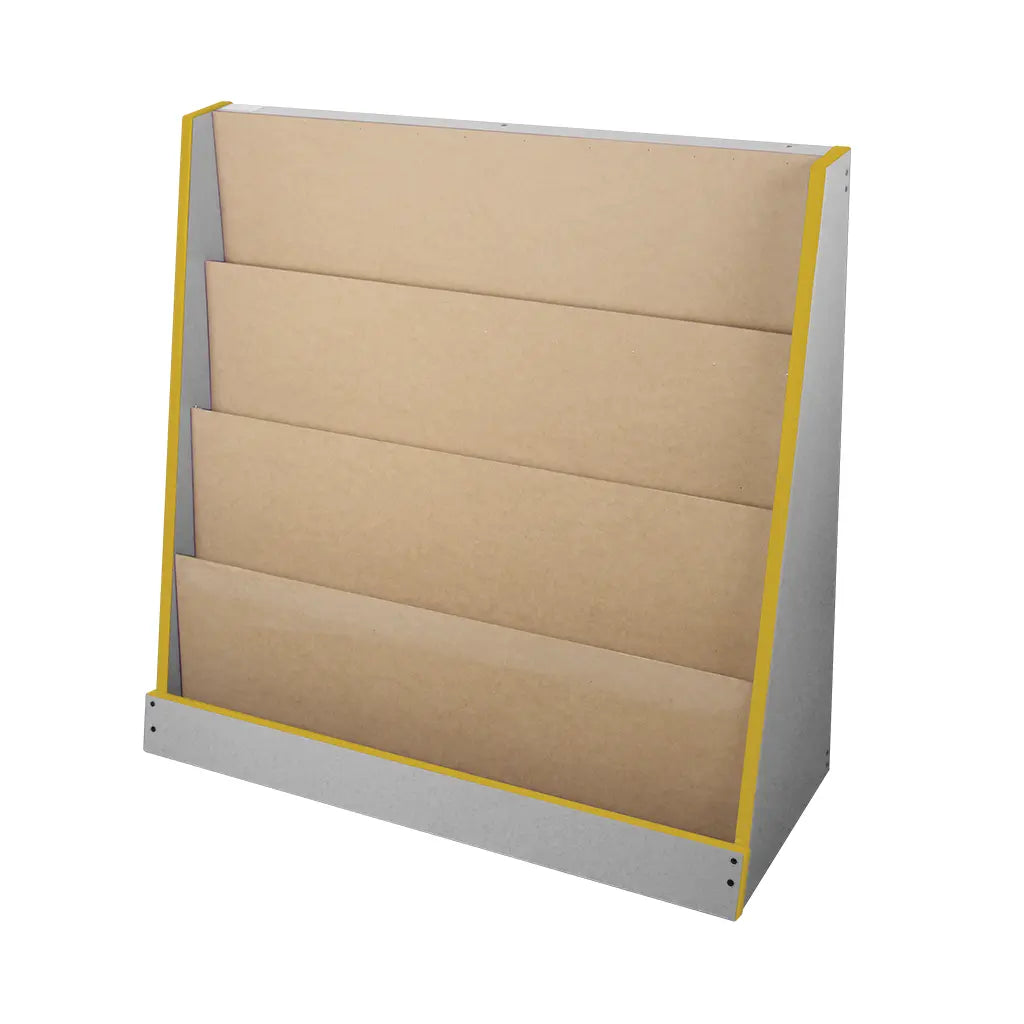STAND PARA LIBROS CHICO Blanco_filo_Amarillo - Diako