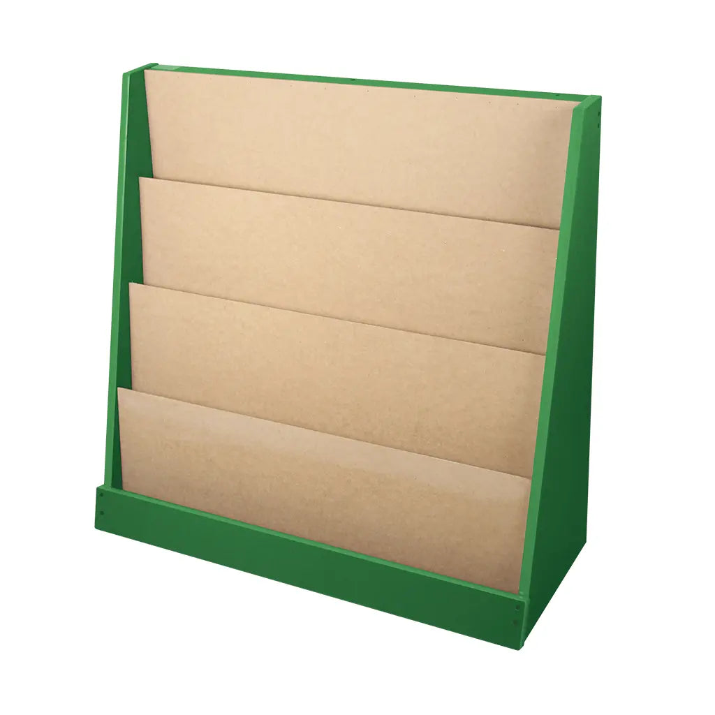 STAND PARA LIBROS CHICO VERDE - Diako - vista lateral