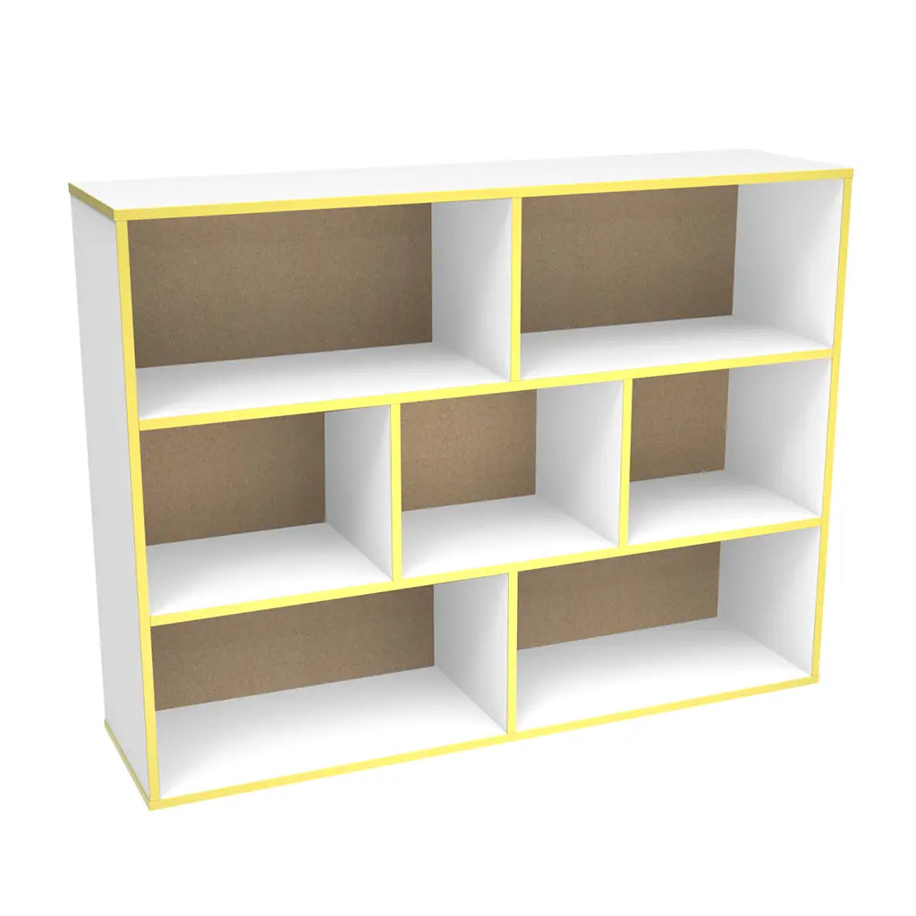 ORGANIZADOR PARA MATERIAL Blanco_filo_amarillo - Diako