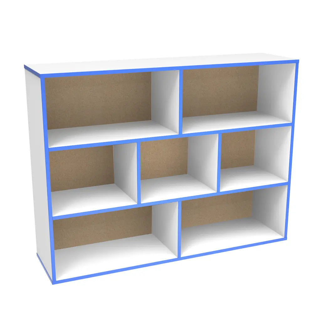ORGANIZADOR PARA MATERIAL BLANCO FILO AZUL - Diako