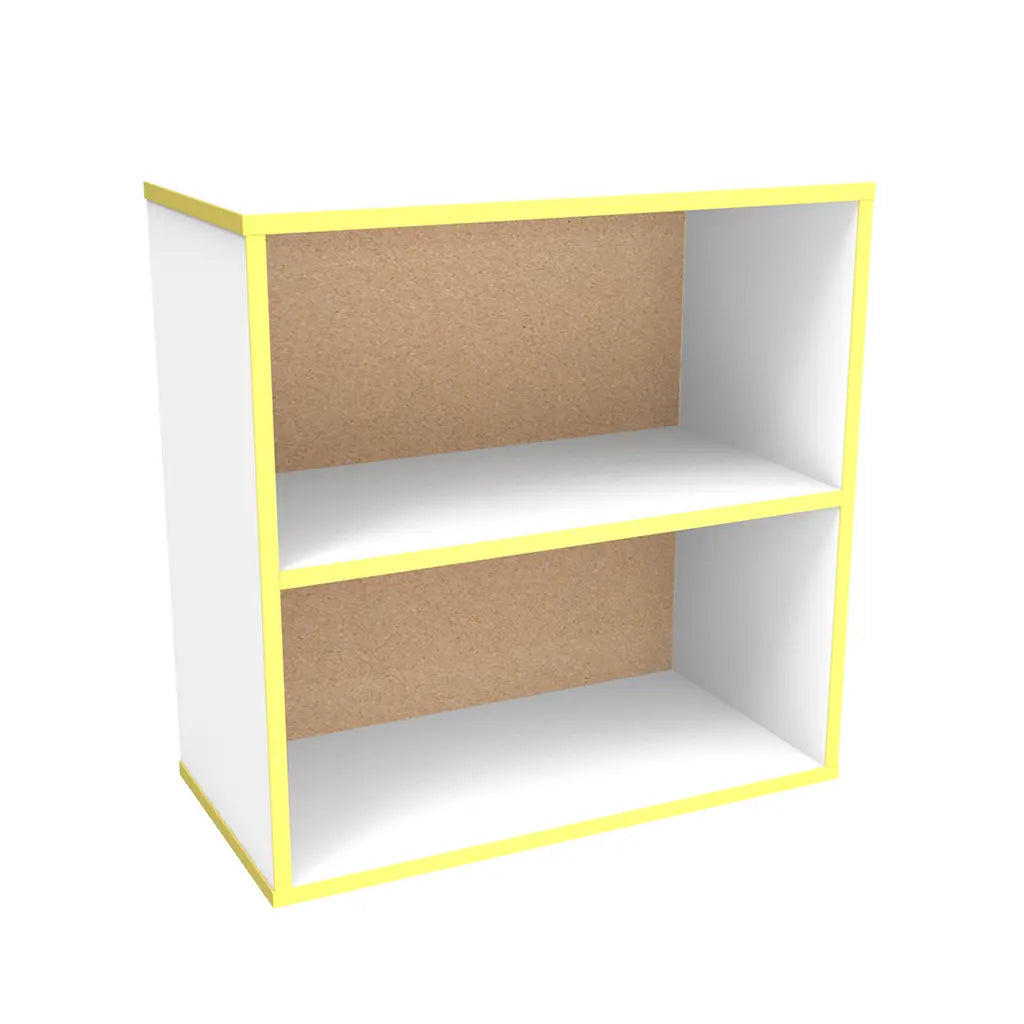 ORGANIZADOR LATERAL CHICO Blanco_filo_Amarillo - Diako - vista lateral