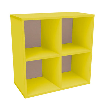 ORGANIZADOR LATERAL CHICO 4 SECCIONES AMARILLO COMPLETO - Diako