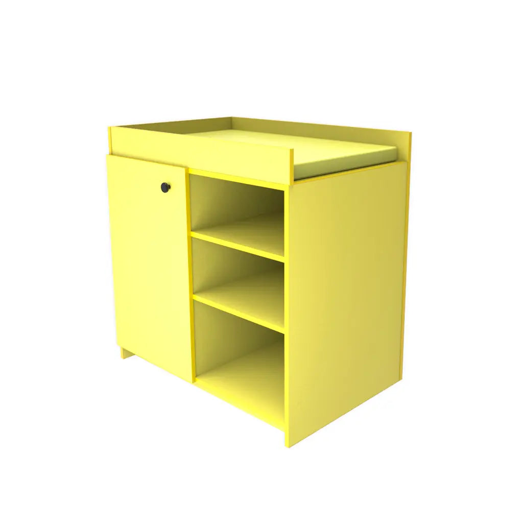 CAMBIADOR PARA BEBÉ AMARILLO COMPLETO - Diako