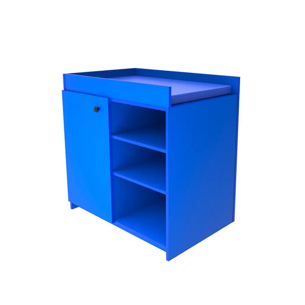 CAMBIADOR PARA BEBÉ AZUL COMPLETO - Diako