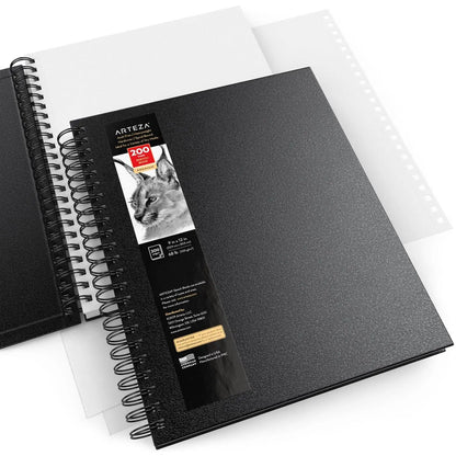 Set de 2 Sketchbook Cuaderno Dibujo Pasta Dura 23x30 Arteza - Coveme