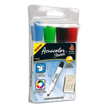 Marcador Acuacolor con 4 piezas - Pausado