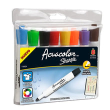 Marcador Acuacolor con 8 piezas - Pausado