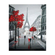 ARTE DIAMANTE CAMINANDO EN PARÍS 40X50 - Diako