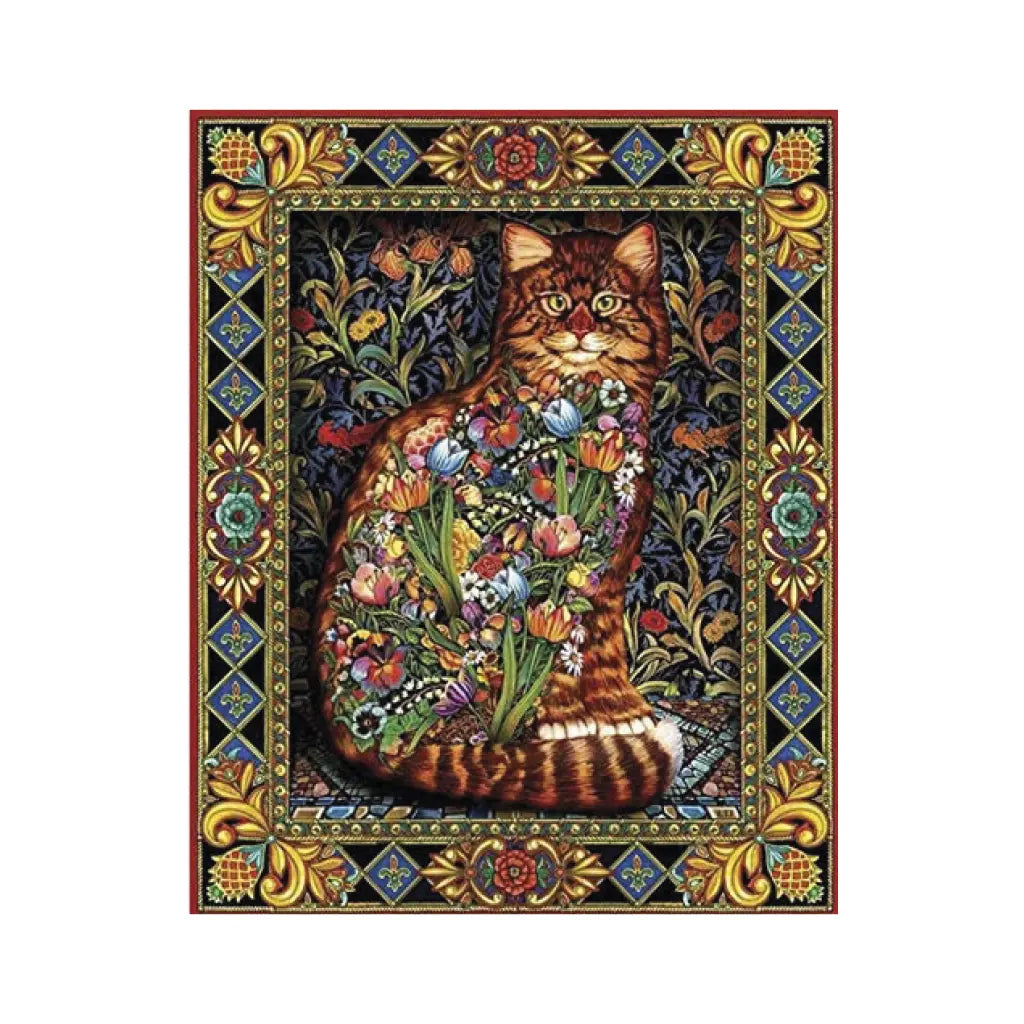 ARTE DIAMANTE CUADRO DE GATO 40X50 - Diako