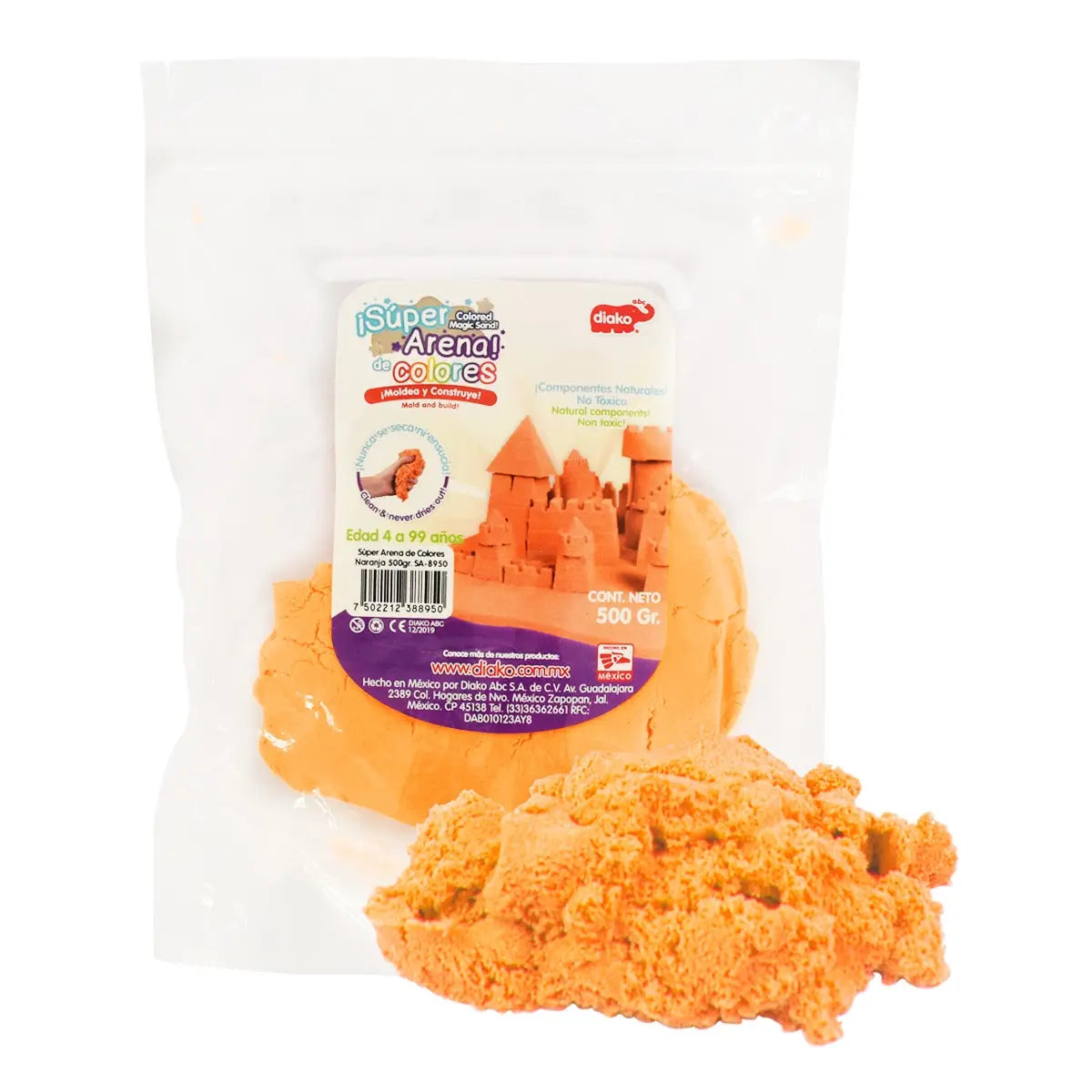 SUPER ARENA NARANJA 500GR - Diako Nuevos