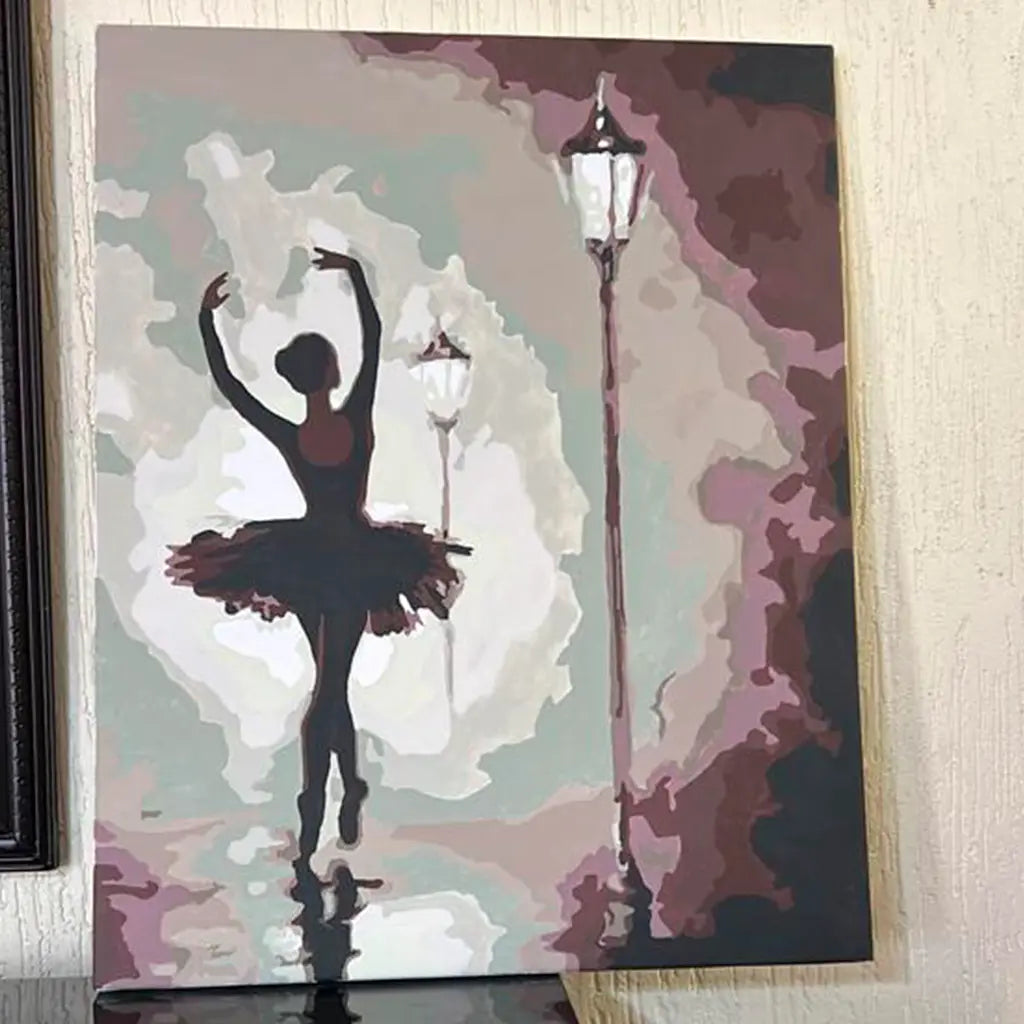 PINTA POR NUMERO 40X50 BALLET DE NOCHE - Ball - contenido