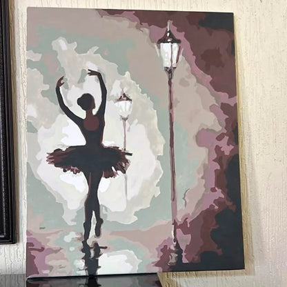 PINTA POR NUMERO 40X50 BALLET DE NOCHE - Ball - contenido