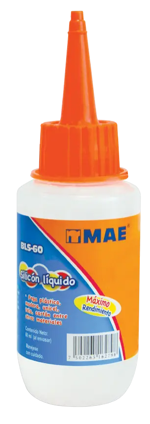 Pack 6 Silicón líquido de 60 ml MAE - Mae