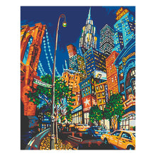 PINTA POR NUMERO 40X50 LA GRAN MANZANA - Diako Nuevos - vista trasera