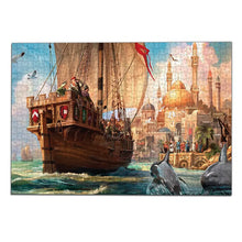ROMPECABEZAS ZARPANDO DE MEDIO ORIENTE 1000PZ - Diako - vista lateral