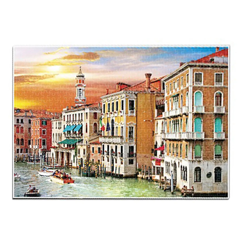 ROMPECABEZAS PUESTA DE SOL  EN VENECIA 500PZ - Diako
