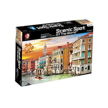 ROMPECABEZAS PUESTA DE SOL  EN VENECIA 500PZ - Diako - vista lateral