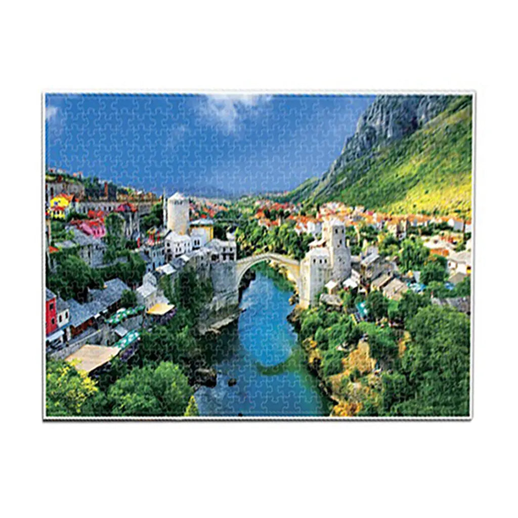 ROMPECABEZAS PAISAJE DE LOS ALPES 500PZ - Diako - vista lateral