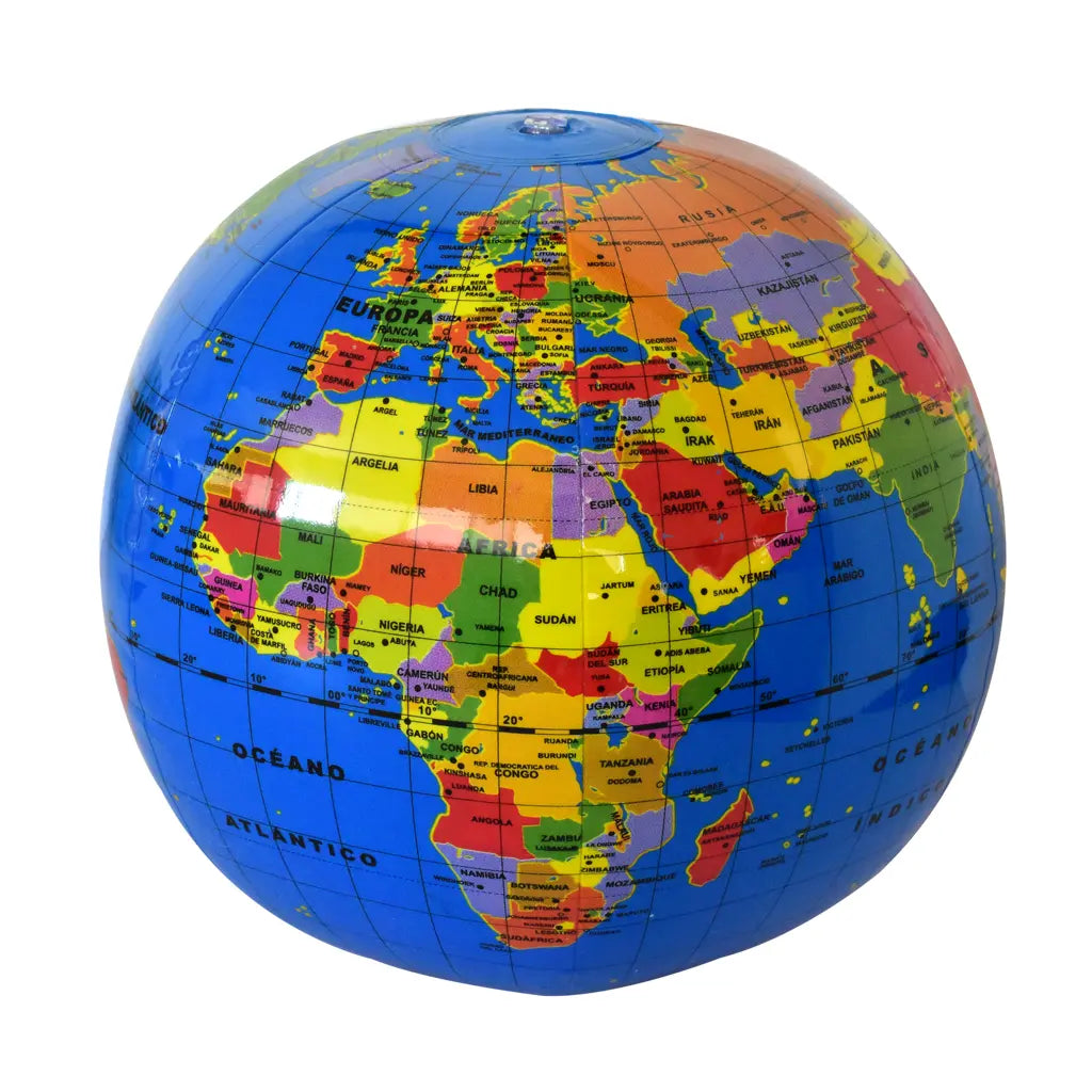 GLOBO INFLABLE PAÍSES Y CAPITALES - marchante.shop