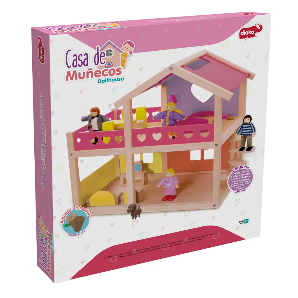 DIAKO Toy Casita de Muñecas Game - Diako
