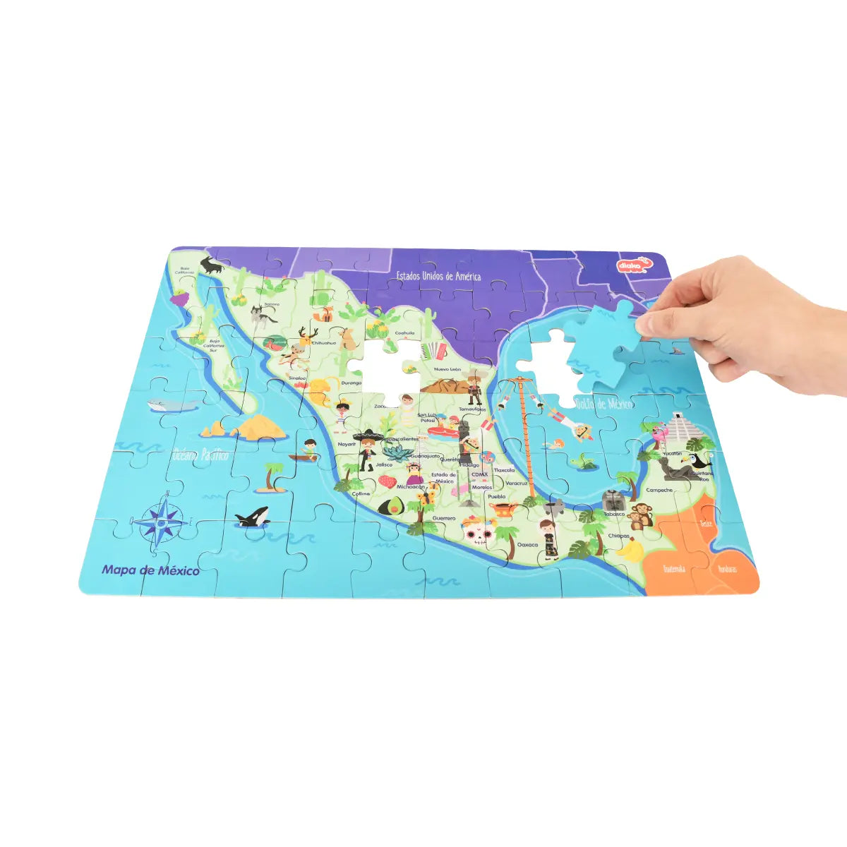 DIAKO Rompecabezas de México - Diako - detalle
