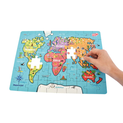 ROMPECABEZAS DEL MUNDO - Diako - empaque