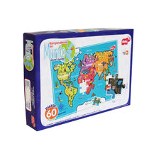 ROMPECABEZAS DEL MUNDO - Diako - vista trasera