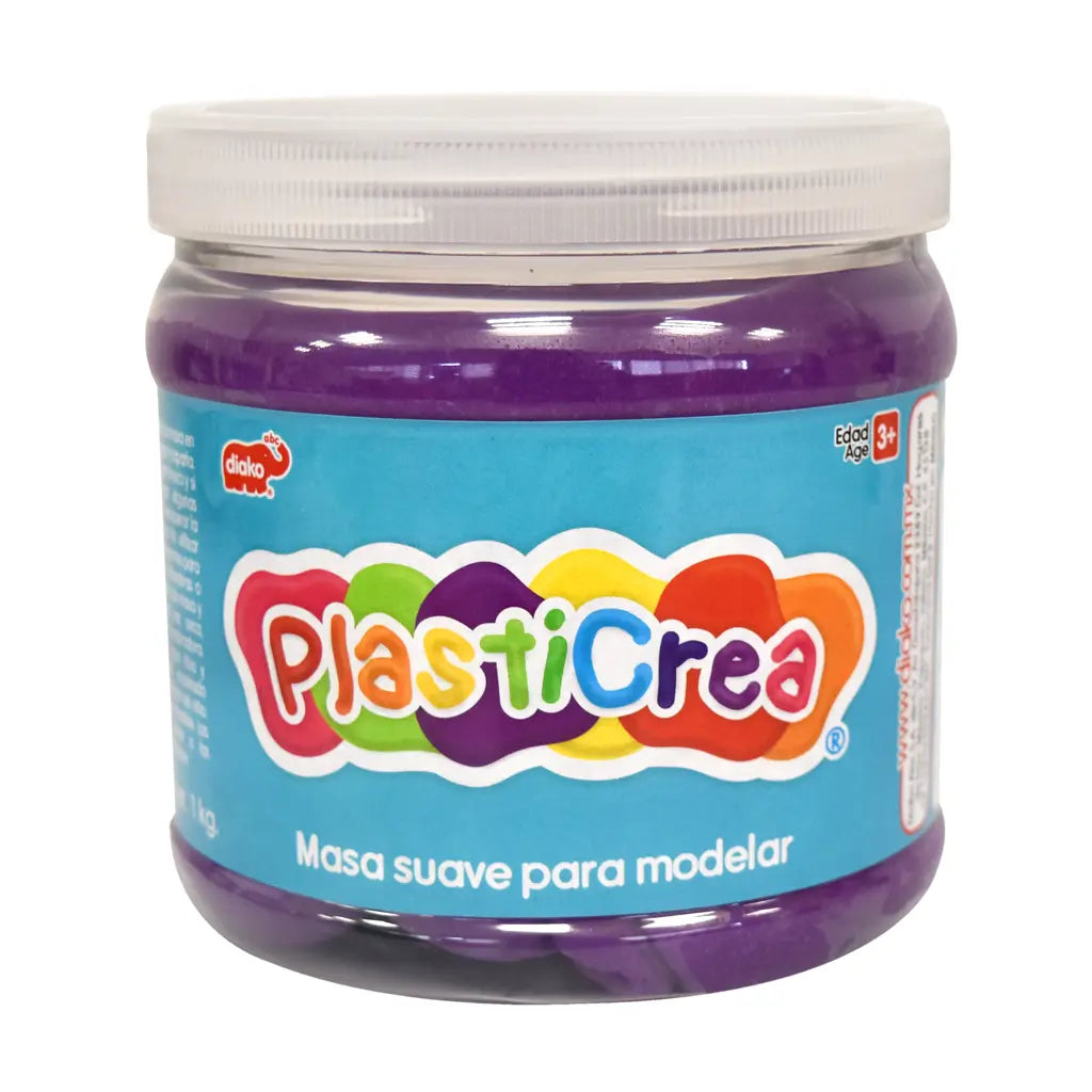 PLASTICREA MORADA 1KG - Plasticrea