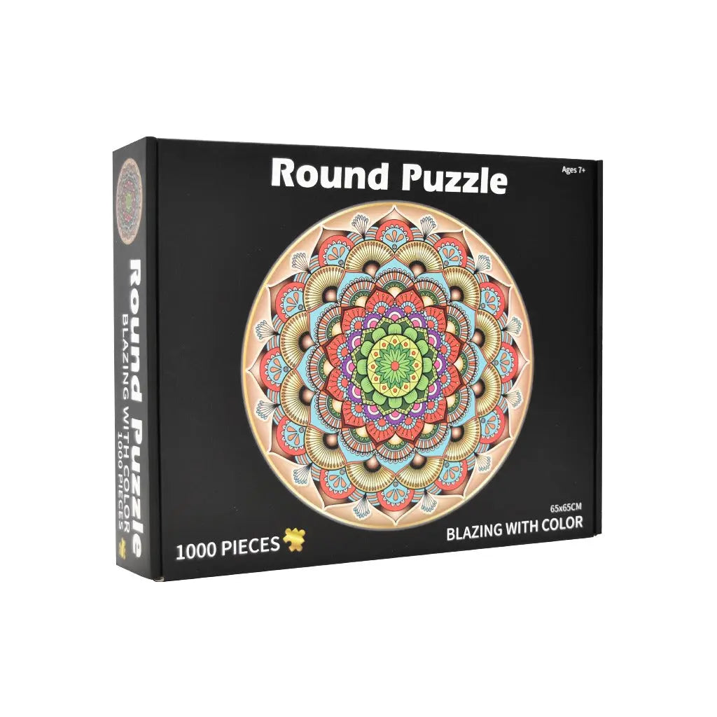 ROMPECABEZAS CIRCULAR FLOR DE LA SUERTE 1000 PZ - Diako
