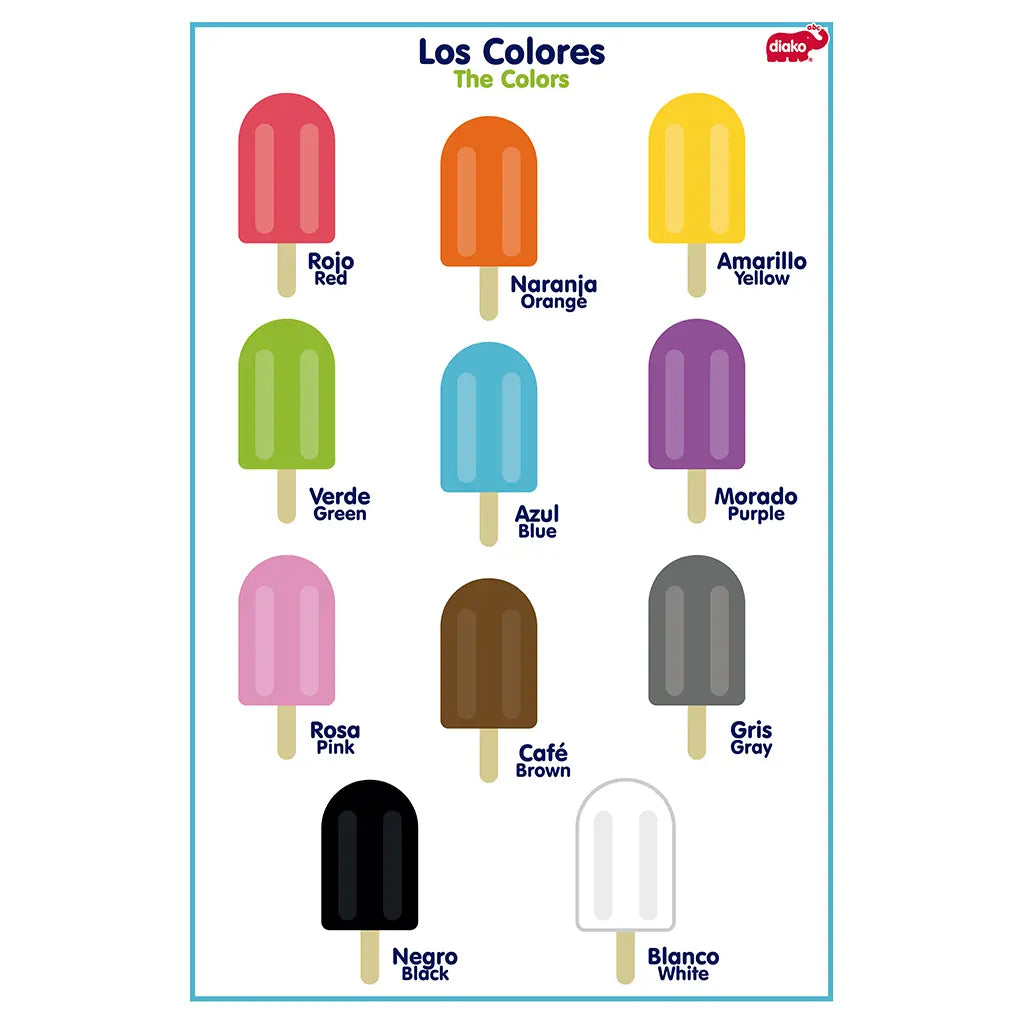 LÁMINA COLORES Y FIGURAS - Diako