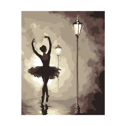 PINTA POR NUMERO 40X50 BALLET DE NOCHE - Ball