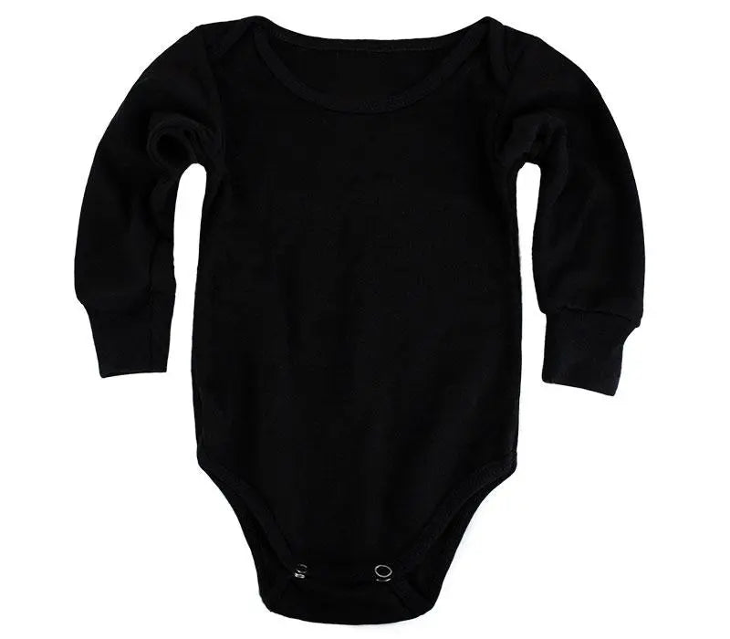 Body Bebé Negro Manga Larga Manga Larga / Negro / 24m - PLASH