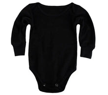 Body Bebé Negro Manga Larga Manga Larga / Negro / 24m - PLASH